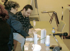 Ferran Marín Ramos en la presentación del libro